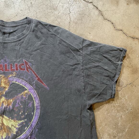 METALLICA AND JUSTICE FOR ALL BAND ROCK GREY TEE SHIRT SIZE XL - Picture 2 of 7